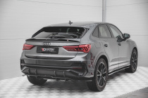 Audi Q3 Sportback S-Line 2019+ Bakre Splitter (Med Splitters) V.1 Maxton Design